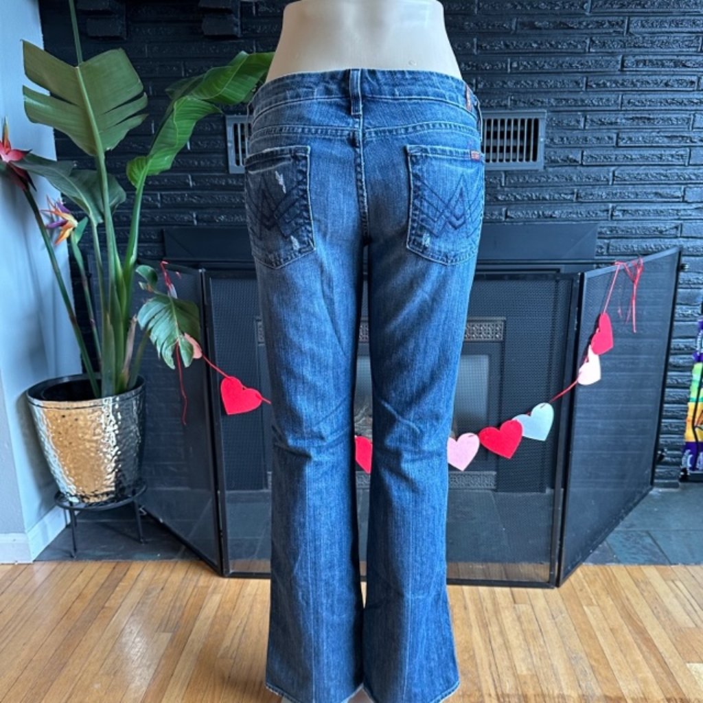 Women's 7 For All Mankind Lexie Petite A-Pocket Denim Jeans, Size 30